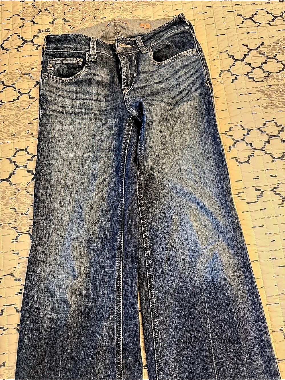 Ariat R.E.A.L. Denim Flare Jeans Waist 26S Blue